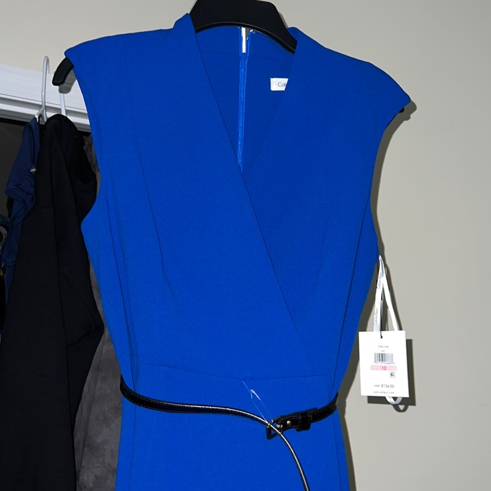 Blue Calvin Klein Dress